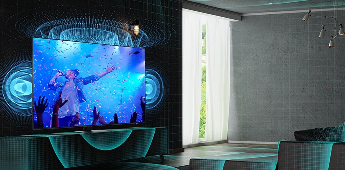 بخش صوتی پر از تکنولوژی تلویزیون سامسونگ Q70C